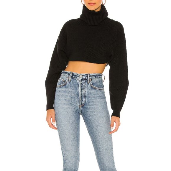 L'Academie Maven Crop Sweater Size S - Picture 1 of 6